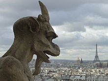 Drolerie on the Notre Dame Cathedral