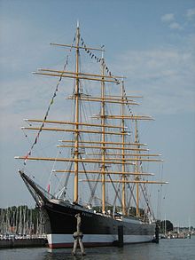 Sailing ship Passat in Travemünde
