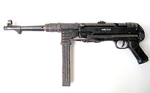 Samopal MP-40: za druhé světové války jich bylo vyrobeno asi milion.  
