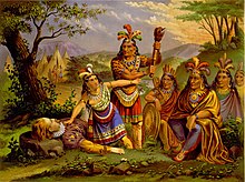 Pocahontas se vrhá přes Smithe, aby mu zachránila život.