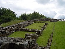 Section 48: The remains of Meilenkastell 48, view from the north