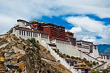 Lhasa'daki Potala Sarayı