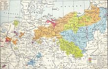 Prussia's territorial gains under Frederick II, 1740-1786 (green)