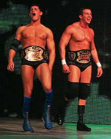 Cody Rhodes i Ted DiBiase jako mistrzowie
