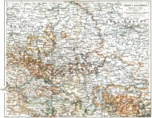 The Prussian Province of Saxony and the Duchy of Anhalt (later Free State of Anhalt) in their borders until 1945
