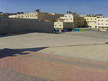 The Muqataa, the official residence of the Palestinian President