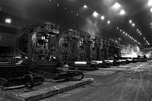 Ravenscraig Rolling Mills en 1985  