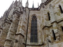 St. Peter's Cathedral, view from below