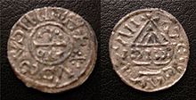 Regensburg penny from the 10th century.
