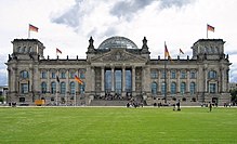 Edificio del Reichstag, sede del Parlamento, Berlín.