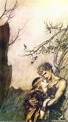 Brünnhilde y Sigfrido
