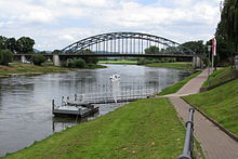 Hindenburg bridge in Rinteln