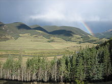 The Rio Grande near Creede, Colorado