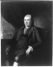 Peale portræt af Robert Morris  