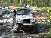 Jeep Rubicon Rock Crawling