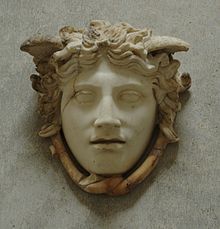 Medusa , roomalainen kopio Phidiaksen kreikkalaisesta alkuperäiskuvasta.