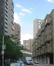 La calle principal de la isla de Roosevelt  