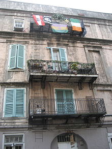 În secolul al XX-lea, această casă veche din New Orleans era cunoscută ca loc de întâlnire pentru boemi.