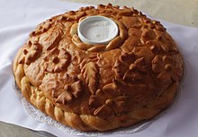 Brød og salt, en traditionel slavisk hilsen.