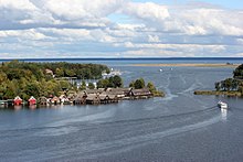 The Müritz (here near Röbel) is a part of the Mecklenburg Lake District