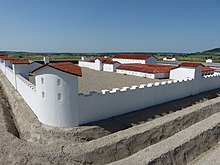 Rhaetian Limes: Model of Fort Ruffenhofen