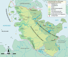 Natural landscapes in Schleswig-Holstein