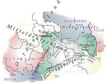 Ore Mountains and some adjacent landscapes