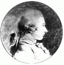 De Sade, wiek około 20 lat. To jedyny znany obraz De Sade'a. Został namalowany przez Charles-Amédée-Philippe van Loo