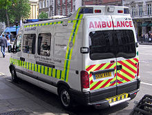 St John Ambulance nød-/multi-purpose-ambulance.