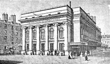 Litografia della seconda sala Favart che ha ospitato l'Opéra-Comique tra il 1840 e il 1887