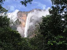 Salto del Ángel desde Ratón, Venezuela