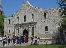 The Alamo in Texas