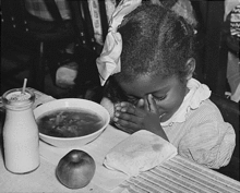 A school feeding program to combat child malnutrition was one of the measures taken to alleviate the need.