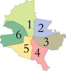 Sectors in Bucharest