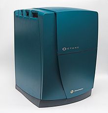 Professional computer graphics and CAD workstation SGI Octane with the UNIX derivative IRIX, late 1990s.