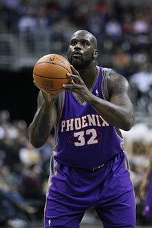Shaquille O'Neal med Phoenix Suns
