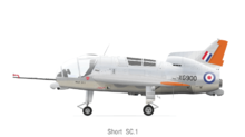 De RAF serie (XG900) op de Short SC.1