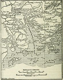 Historical map (around 1888)