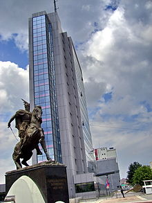 Budova vlády Kosovské republiky v Prištině