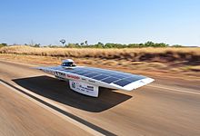 Coche con energía solar  