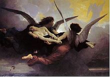Sjælen båret til himlen af William Bouguereau