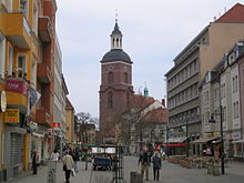 Carl-Schurz-Strasse ve Spandau.  