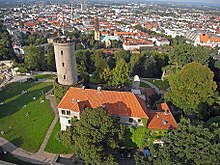 Sparrenburg and view of the city centre