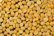 Guisantes secos y amarillos