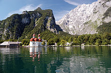 Königssee, Bavorsko  