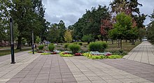 The city park in Kaiserslautern