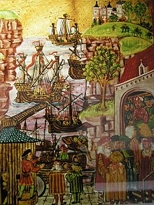 Illustration from the Hamburg city charter of 1497
