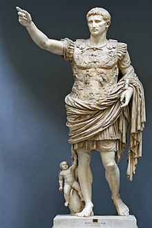 Augusto, primeiro imperador.
