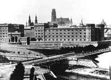 St. Stephen's Cathedral in 1861 with the south spire removed