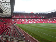 The seats in the west stand are painted to reflect their nickname